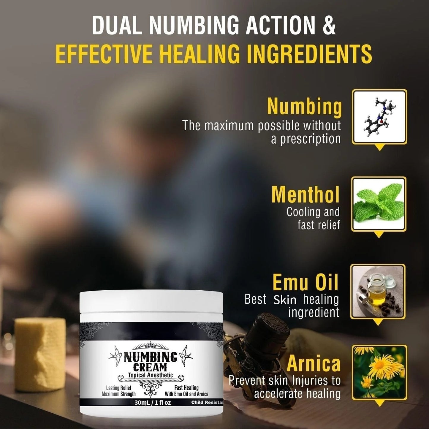 Numbing Cream Maximum Strength